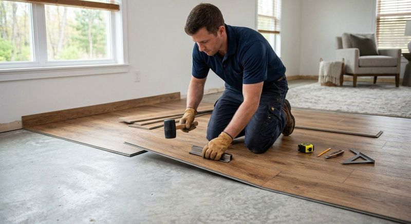 Lvp Flooring Installation in Frisco, TX